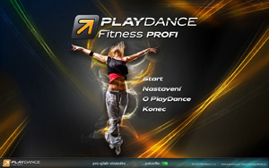 Úvodní obrazovka Fitness PROFI
